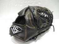 Louisville slugger 路易斯威爾 EZ系列 即戰力 全牛皮 棒壘球 投手手套 黑 LB43401BK1