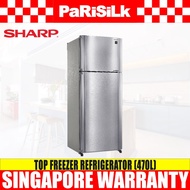 Sharp SJ-U47P-SL Top Freezer Refrigerator (470L)