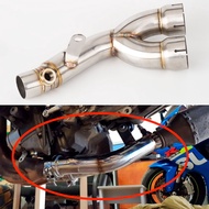 Fit For Yamaha YZF R6 2006 - 2019 R6 Exhaust Muffler link pipe R6  Muffler Pipe Silencer System  YZF