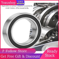 Yoaushop 10PCS 6805-2RS Deep Groove Ball Bearing Rubber Sealed