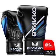 Byakko Boxing Gloves Men Women - Genuine Cowhide Leather Training Sparring Gloves, Kickboxing Gloves
