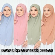 Tudung Bawal Instant Lisani Sulam (Borong)