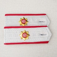 [Ship within 24 Hours] Railway Shoulder Card Simple Stamp Railway Student Use Epaulette High-Speed R