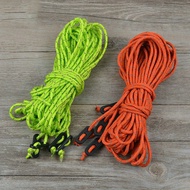 🇲🇾Desert Fox Reflective Tent Ropes High Strength 2m Length Wind Rope with Buckle Outdoor Camping Win