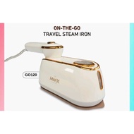 Anti Bakar] MMX
On-the-Go Travel Steam Iron: Kuasa 1200W, Stim Pintar & Sifar Lecur GO120