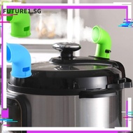 FUTURE1 Pressure Cooker Steam Diverter, Steam Release Exhaust Pipe Instant Pot Exhaust Hole, Kitchen Tool Pressure Cooker Accessories 360 Rotating Pressure Cooker Exhaust Pipe
