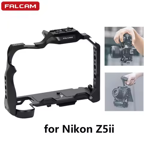 FALCAM Cage for Nikon Z5ii Compatible with F22&F38&F50 Quick Release Ecosystem Full frame Protective