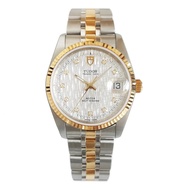 Tudor Princess Series 18K Gold Diamond Automatic Mechanical Watch Ladies Watch 72033