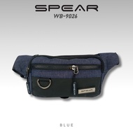 SPEAR Waistbag Tas Selempang Pria Stylish Slingbag Waterproof Tas Pinggang Cowok Tas Bahu WB-9026