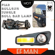 PIAK BULL4X4 FRONT BULL BAR LED SINGLE DAY LIGHT LAMP LAMPU BUMPER HILUX NAVARA RANGER DMAX TRITON B