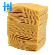 【hon02kandizi.my】50PCS Beekeeping Hive Beekeeping Honeycomb Foundation Frame Hive Garden Hive Beekee