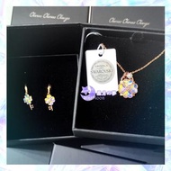 【預訂】守護甜心韓國限定925銀施華洛世奇甜心鎖頸鏈&耳環套裝 唱k小魚仙 百變小櫻 小魔女doremi 美少女戰士 sailor moon