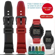 18mm Rubber Strap for Casio Watches W-218H, F-108, AE1200, AE1300 & AE-1500 Tali Getah 18mm untuk Ja