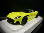 【收藏模人】Autoart Aston Martin DBS Superleggera 檸檬黃 1:18 1/18