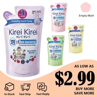 Kirei Kirei Anti-Bacterial Forming Hand Soap - Refill Pack 200ml – Natural Citrus / Moisturing Peach / Nourshing Berries