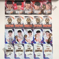 Card HLE monthly Zeus Kanavi Zeka Gumayusi Delight esport League 2026 photocard