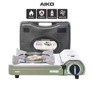 FiFaNaiBan/Sung AIKO รุ่น AK-200SS เตาแก๊สปิคนิค สแตนเลส สี olive New Arrival เตาแก๊สปิคนิค 2.6 KW ร