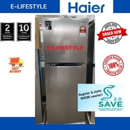 (READY STOCK) Haier 240L Refrigerator HRF-238H 2 Door Fridge Energy Saving Peti Sejuk