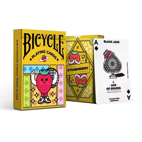 Bicycle Strawberry Playing Cards Card Game Collectible Poker Deck Card Magic Magia Magie Magicians P