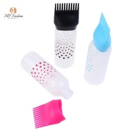 { MY Fashion }   120ml Empty Hair Dye Bottle With Applicator Brush Bottles Dyeing Shampoo Bottle  .