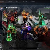 ID DOTA 2 ANCIENT 3 Arcana pudge & cc all on