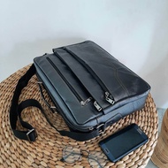 Tas Kulit Pria Selempang Laptop Asli Garut