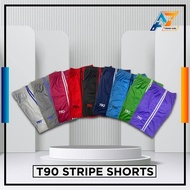 (T90 STRIPE SHORTS/SELUAR T90 JERSEY)-( HOT VIRAL TRENDY)