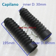 motorcycle GN125 GS125 YBR125 front fork gaiter rubber cover for Suzuki Yamaha Kawasaki 125cc shock 