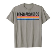 Vintage 1980s Style Aix-en-Provence France T-Shirt