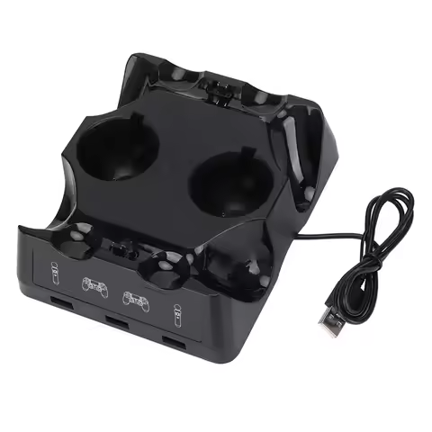For Sony PS4 VR Controller Charger Dock MultiFunctional Charger For PS4/PS4 MOVe PS4 VR Controller F