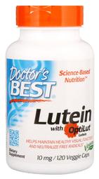 Doctor's Best Lutein 素食用葉黃素(10mg)+玉米黃素 120顆