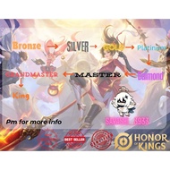 Honor of Kings Joki / Joki Hok / Honor of Kings boosting/ 王者荣耀 Guarenttee Up rank Fast & Cheap
