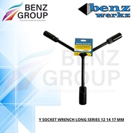 benz Werkz Long Y-Type Socket Wrench 12mm 14mm 17mm - Y-Socket Wrench 12-14-17mm - 12mm 14mm 17mm Wr
