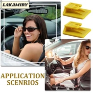 LAKAMIRY Electronic Toll Pass Clip, Detachable  Printed EZ Pass Holder, Easy Install Durable Univers