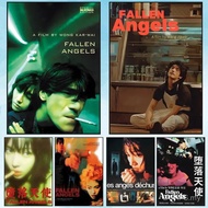 Fallen Angels 1995 Wong Kar Wai Series Painting Calligraphy Canvas Poster: Crease Free Waterproof Du