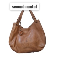 Women's Bean Pole Bag * Ori Shoulder Bag Leather Shoulder Bag Seamless