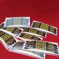 TAKASAGO EXCEL ASIA STICKER TAKASAGO EXCEL RIM STICKER TAKASAGO EXCEL STICKER