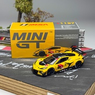 MINIGT 1/64 Chevrolet Corvette #1197 Z06 Static Alloy Diecast Car Model Toy Birthday Gift