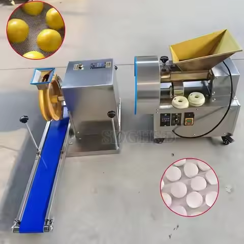 Automatic Continuous Hydraulic Cutter Rounder Ball Machine And Cutting Dough Divider To Beget Bread 