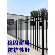 Outdoor Guardrail Fence Iron School Fence Courtyard Zinc Steel Fence Railing Small Courtyard Fence V