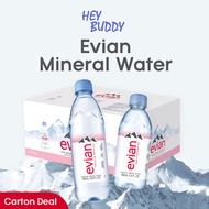 Evian Mineral Water (24 x 330ml / 24 x 500ml)