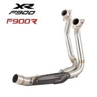 Hot Sale Motorcycle Modified Exhaust Pipe F900R F900XR Front Section F900R Exhaust Pipe 2020-2021