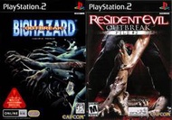 PS2 惡靈古堡 擴散 1&amp;2 Biohazard Outbreak 生化危機 爆發 中日美版遊戲 電腦免安裝 PC運行