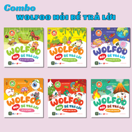 Sách - Combo 6 cuốn Wolfoo Hỏi Bé Trả Lời