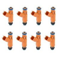 ​8 Fuel Injectors AJ82353 4526563 195500-4280 2W93-AA 452656 For Land Rover Range Rover Sport LR3 4.