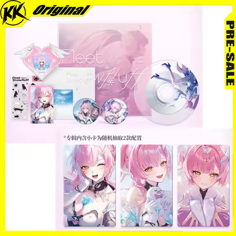 Pre-Sale Wuthering Waves Anime Peripehry Physical CD Album Aemeath Flying Snowflake EP KURO GAMES Ga