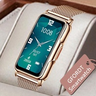 ZZOOI GFORDT Ladies Smart Watch Women Luxury Diamond watches Heart Rate Monitor Fitness Tracker Smartwatch For Huawei Xiaomi Phone