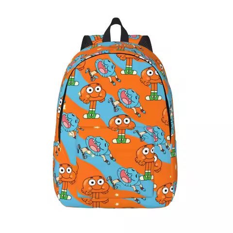 Amazing World Gumballs Backpack for Men Women Fashion Student Business Daypack College Shoulder Bag