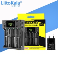 LiitoKala Lii-S4+U1 18650 26650 16340 Lithium Battery Charger