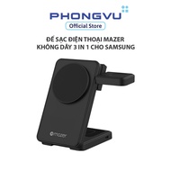 Mazer 3 in 1 wireless phone charger for Samsung -